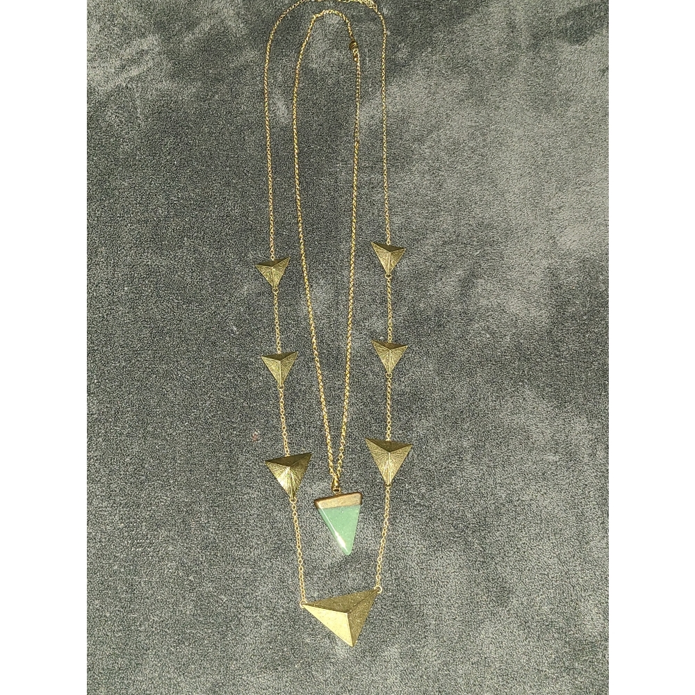 Long Gold Boho Necklace Lot - Picture 2 of 14